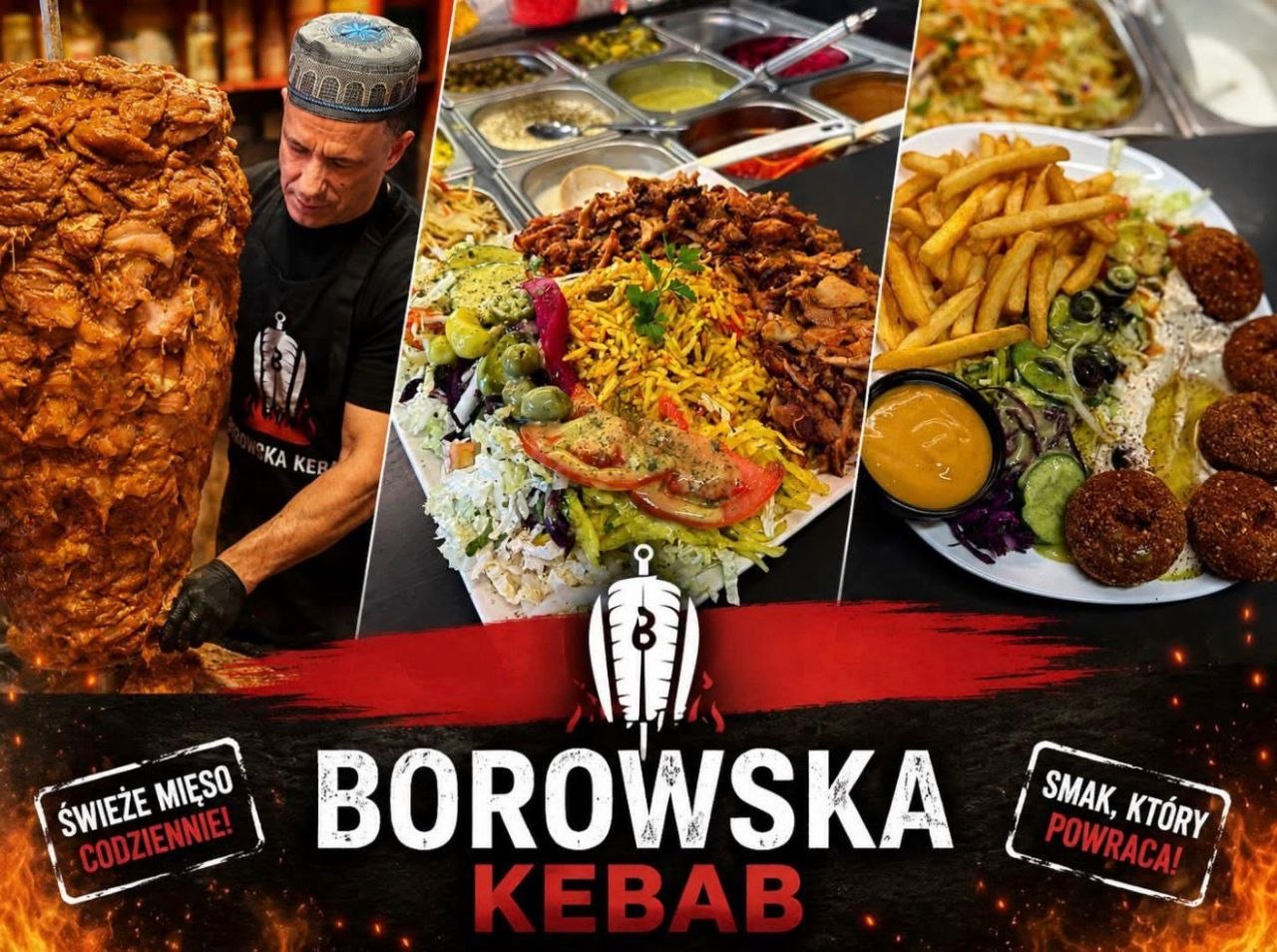 Zespół Borowska Kebab przy pracy